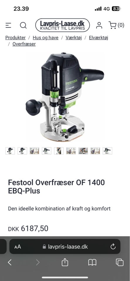 Overfræser, Festool