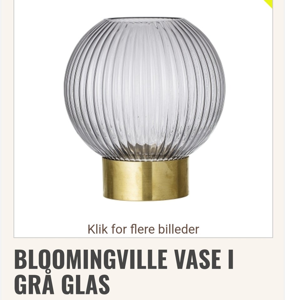 Glas, Vase, Bloomingville