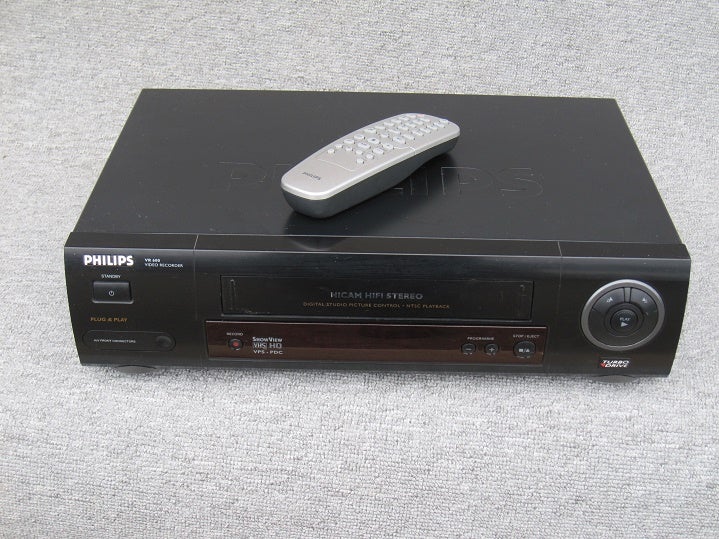 VHS videomaskine, Philips, VR 600