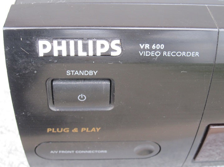 VHS videomaskine, Philips, VR 600