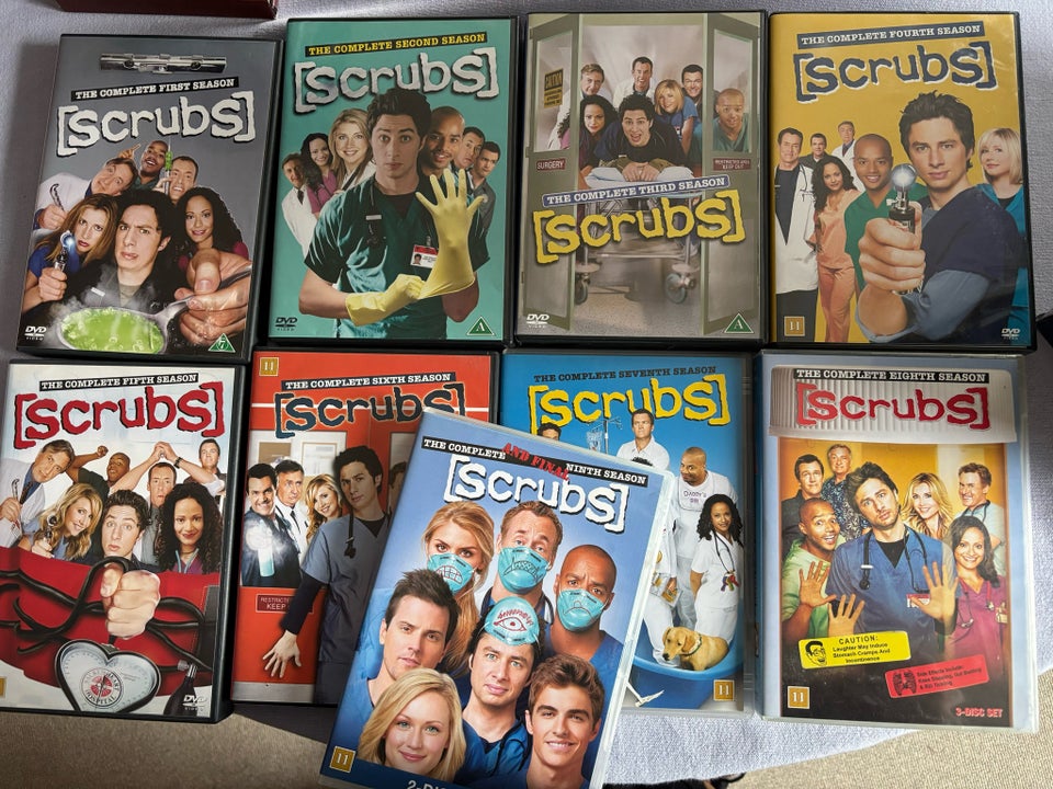 Scrubs, DVD, komedie