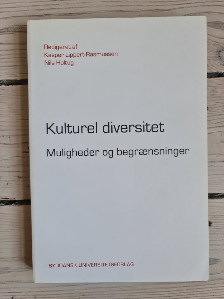 Kulturel diversitet Nils Holtug