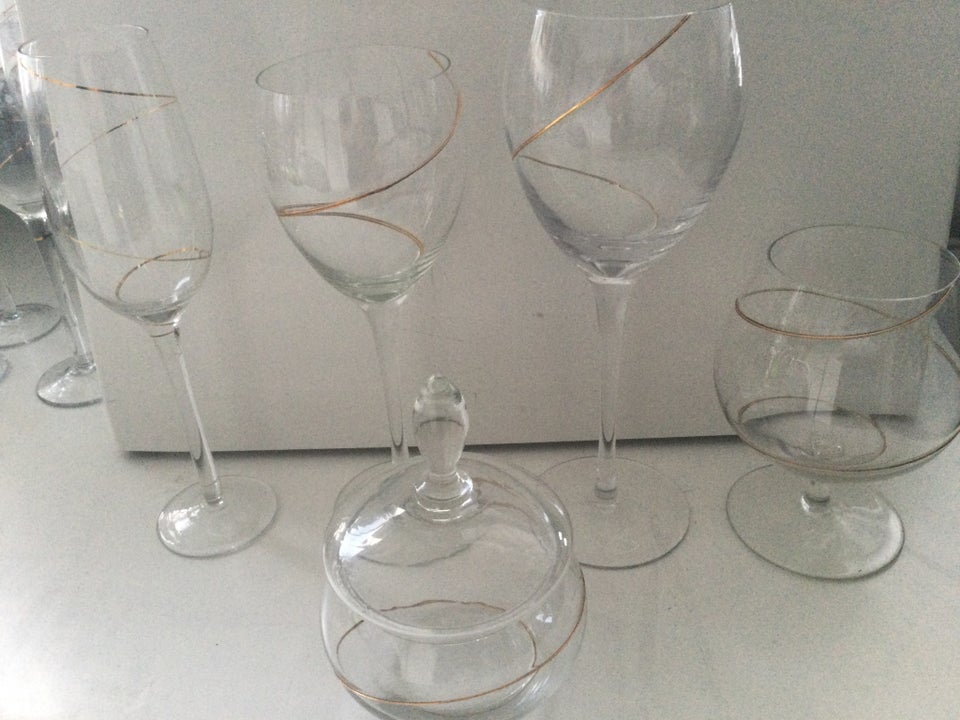 Glas Vinglas Med indlagt