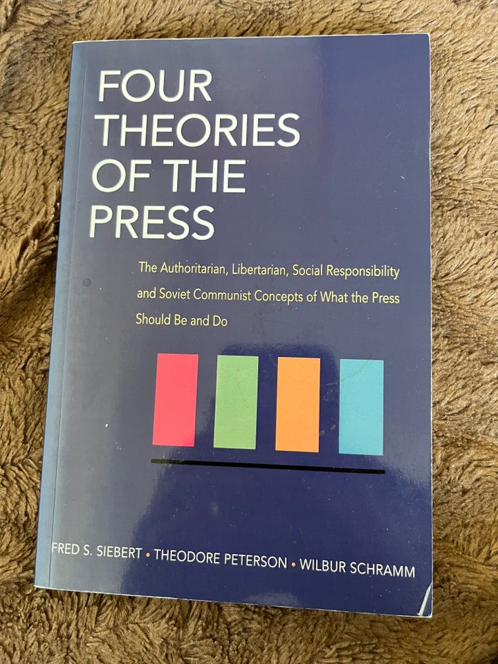 Four theories of the press