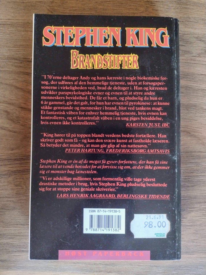 Brandstifter, Stephen King ,