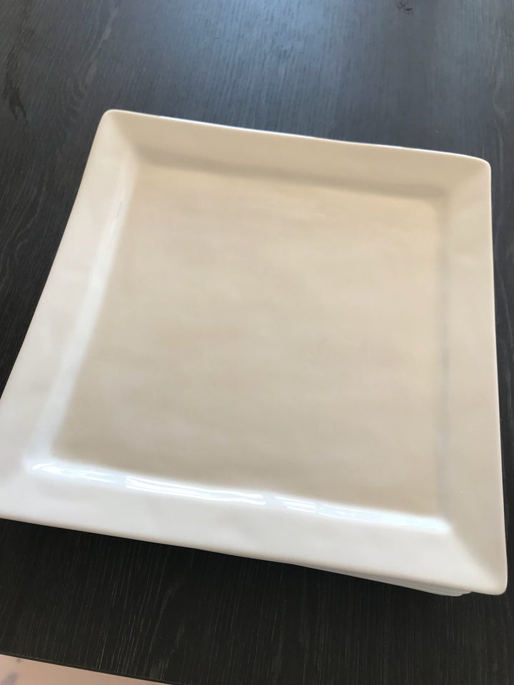 Porcelæn 6 stk tallerkner 21 cm