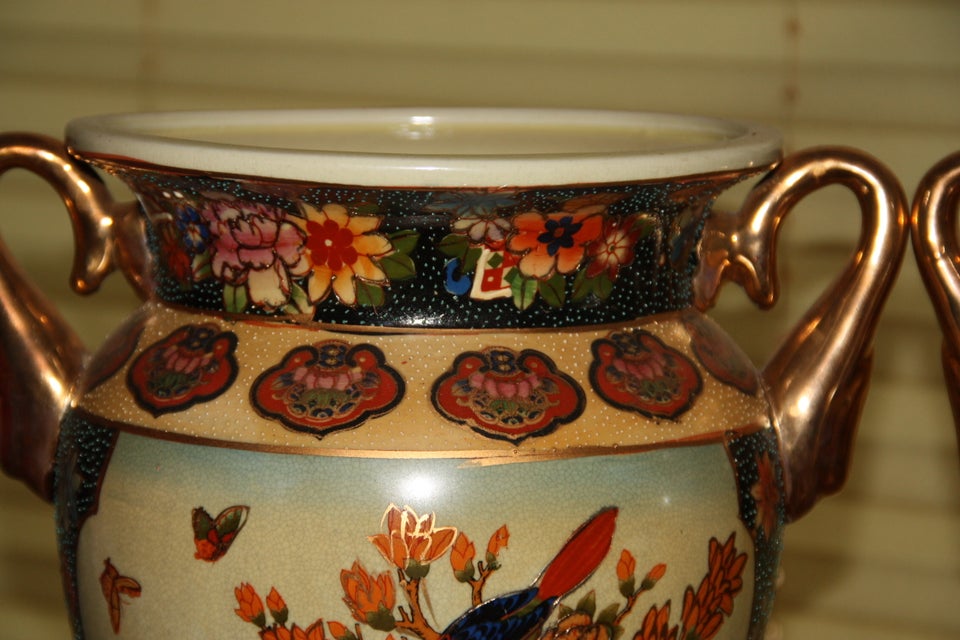 Porcelæn 2 kinesiske vaser