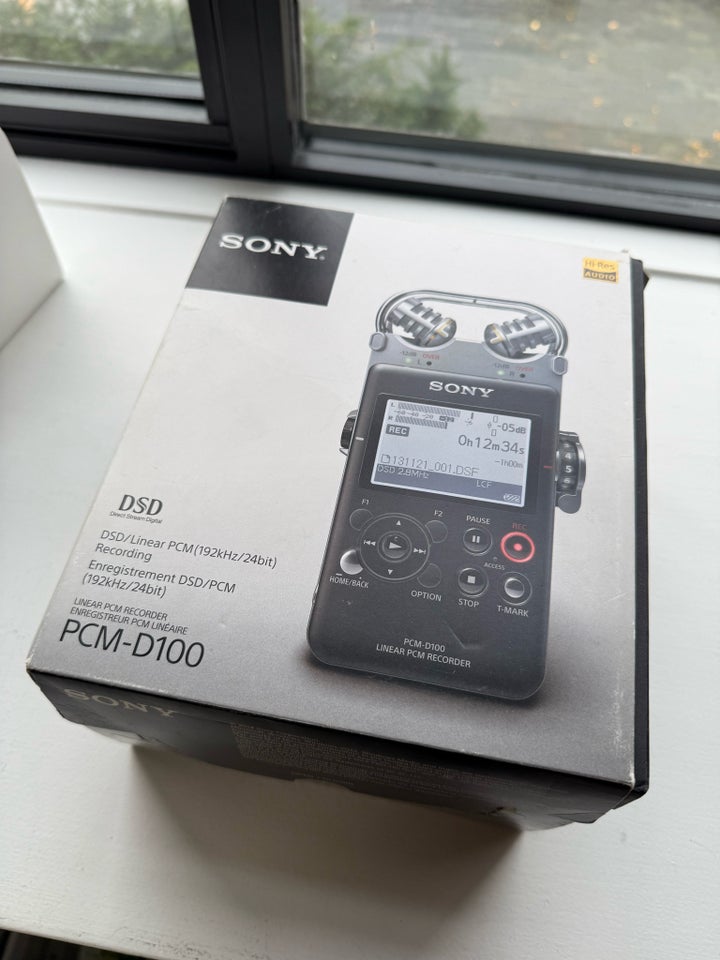 MP3 recorder, Sony, PCM-D100