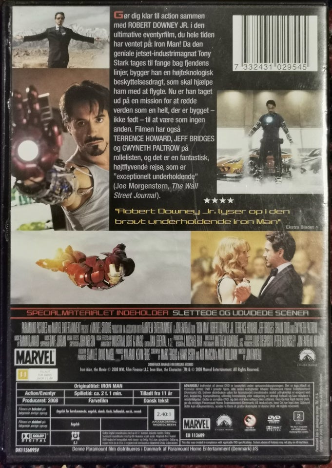 Iron Man, instruktør Jon Favreau,