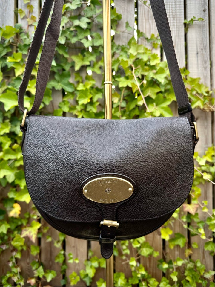 Crossbody, Mulberry, læder