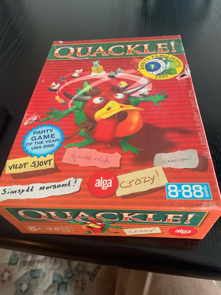 Quackie, Familie spil, brætspil