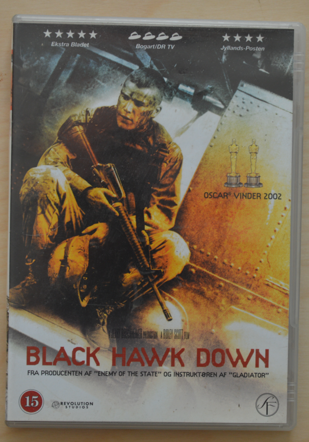 Black Hawk Down DVD action