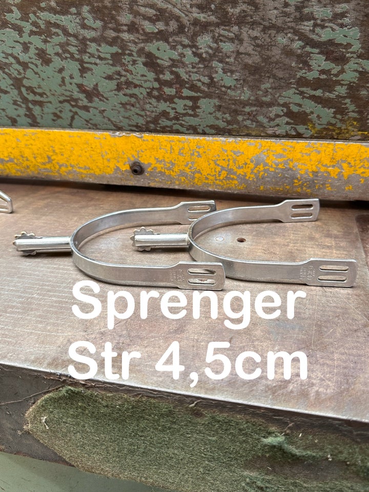 Sporer, sprenger hjul sporer, str.