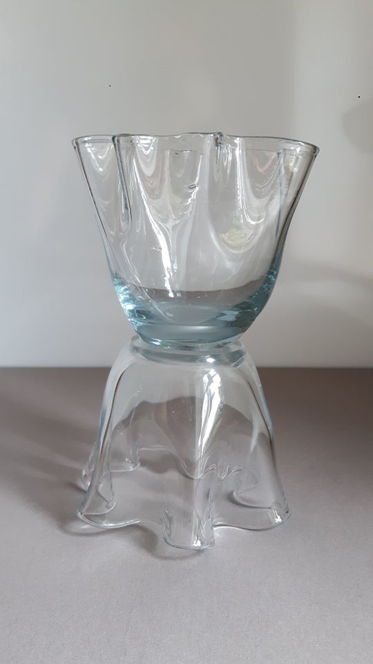 Glas Vase skål lysestage