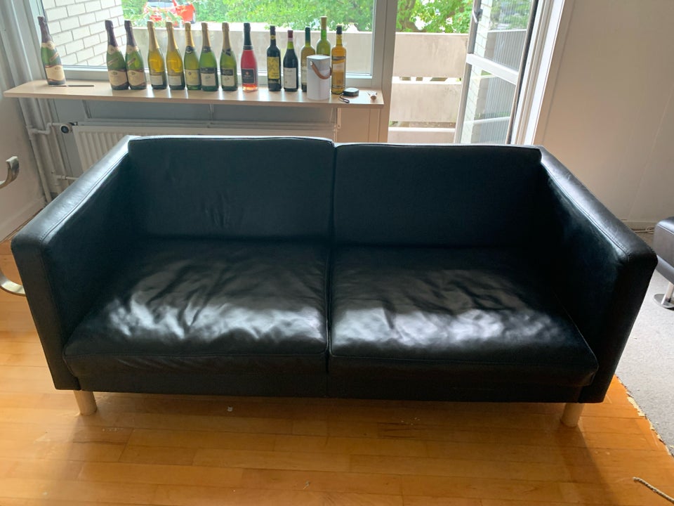 Sofa læder 2 pers