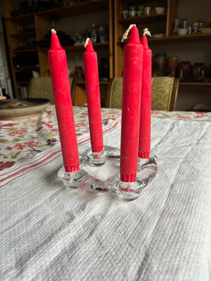 Glas, Adventskrans, Pukeberg