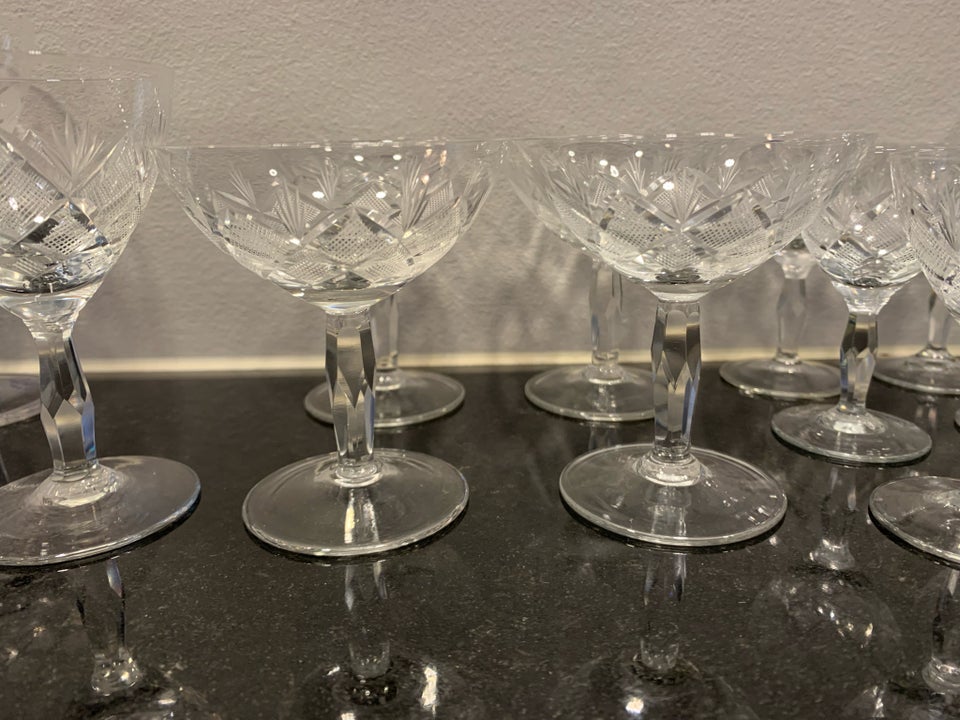 Glas Wien Antik glas fra Lyngby