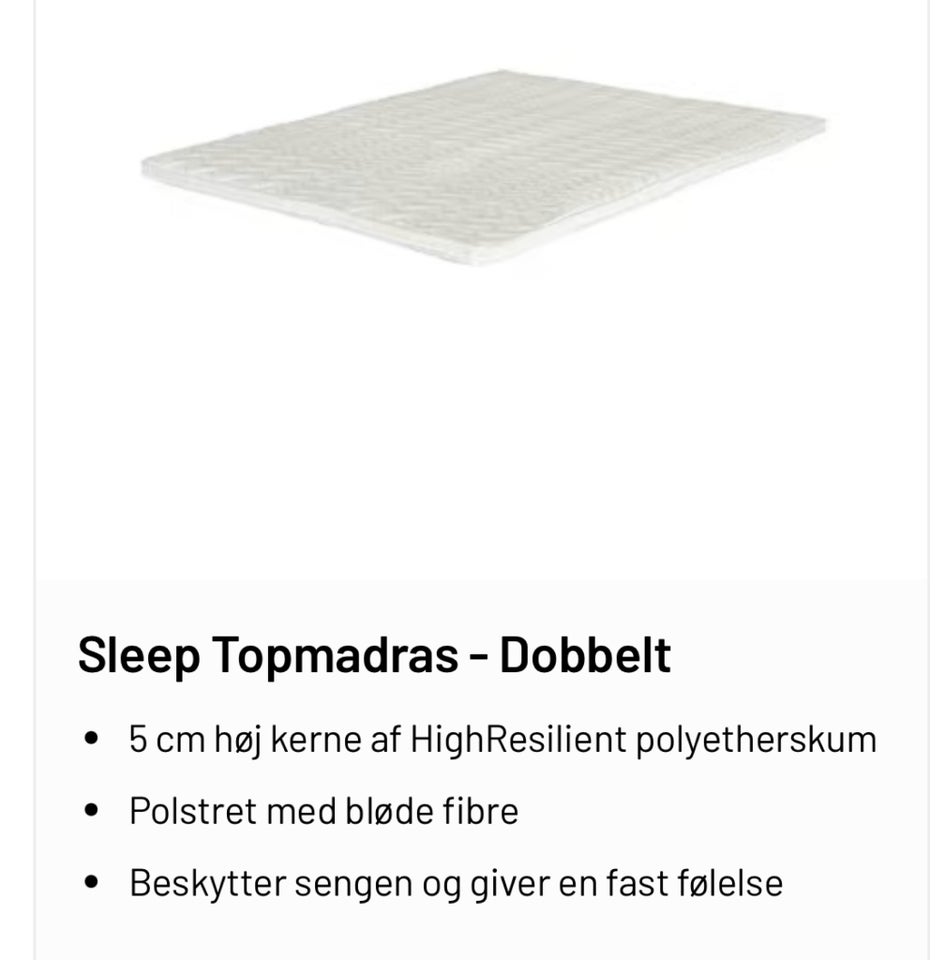 Topmadras Drømmeland  b: 180 l: