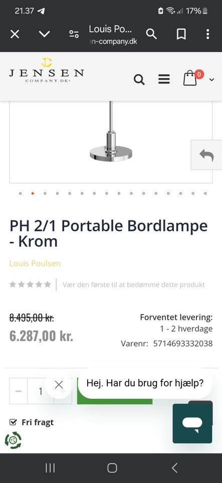 Anden bordlampe, Poul Henningsen