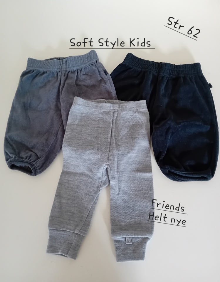 Bukser, Unisex, Soft Style Kids og