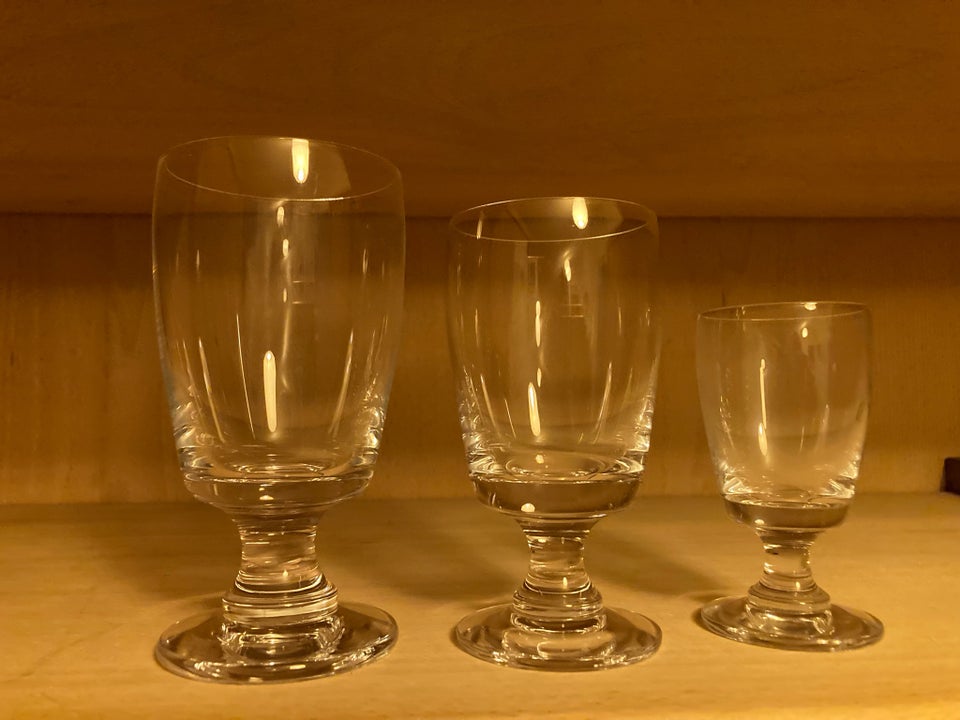 Glas, Rødvin - hvidvin - portvin,