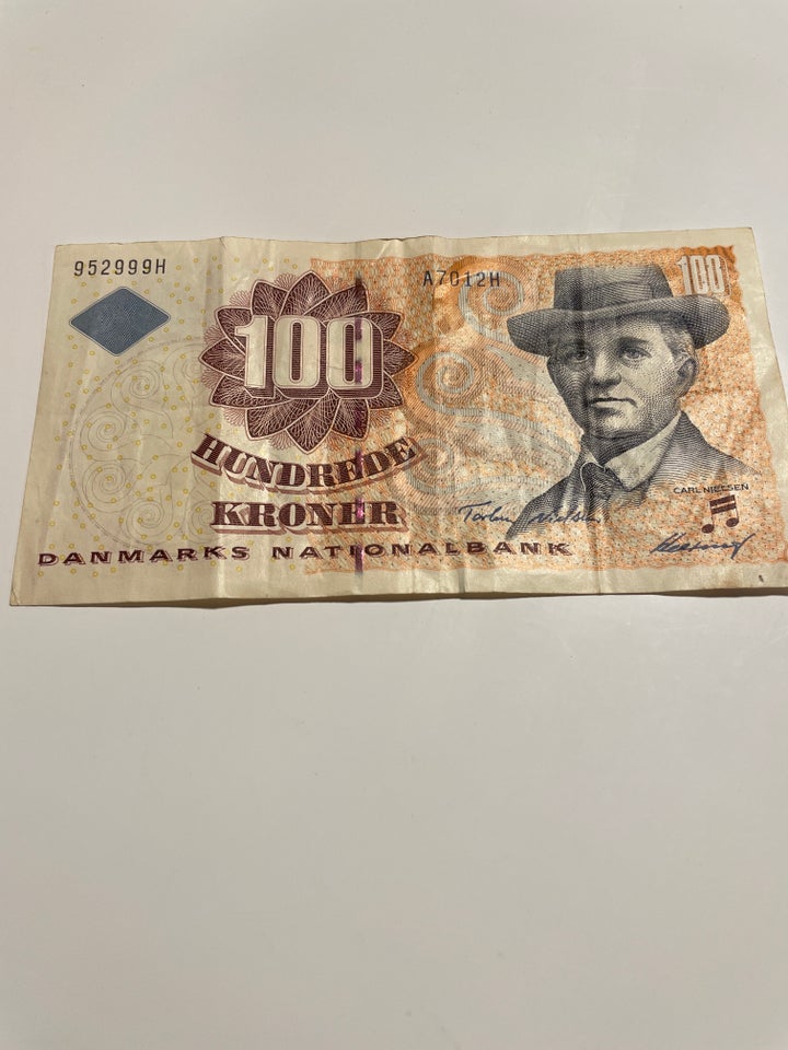 Danmark, sedler, 100