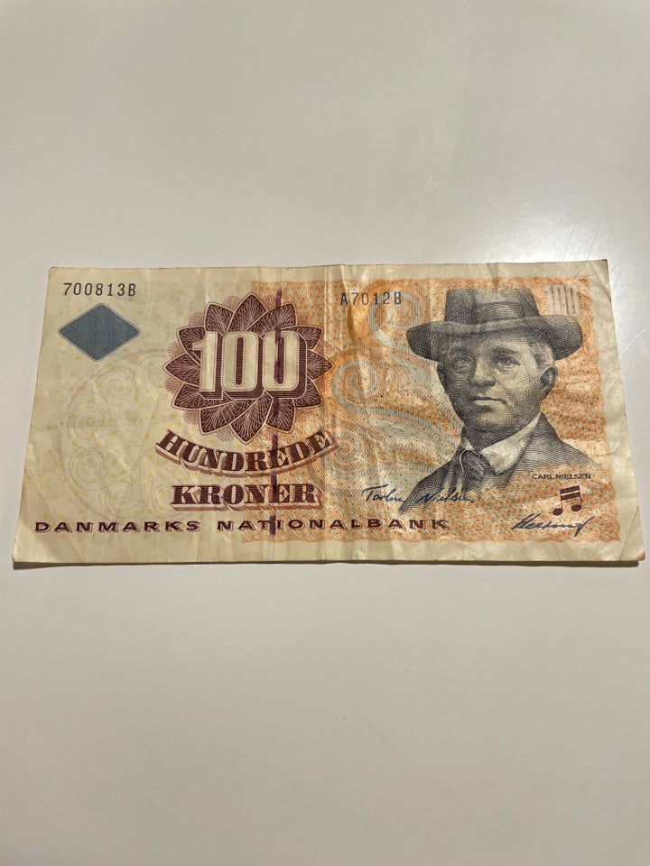 Danmark, sedler, 100