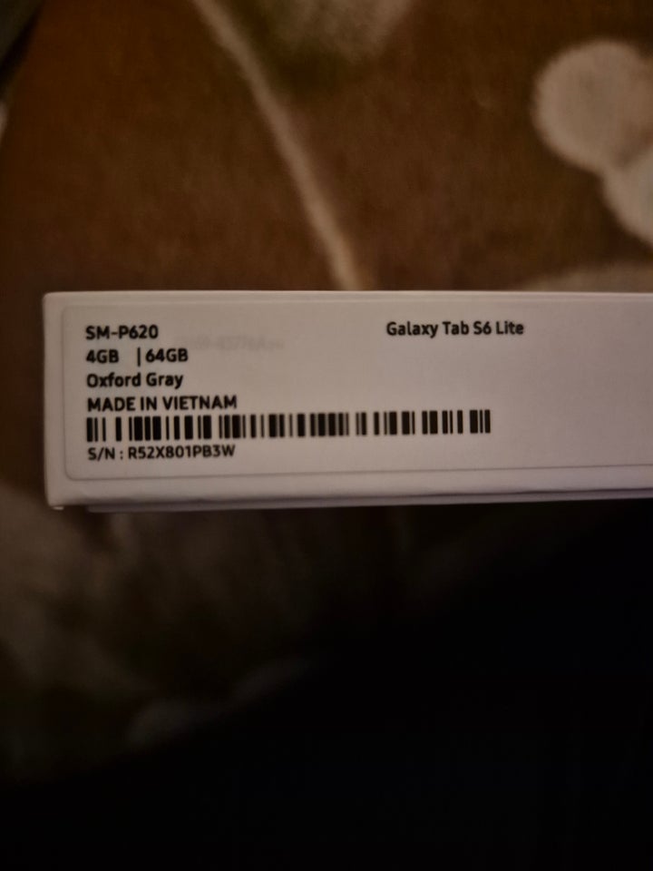 Samsung, Galaxy tab s6 lite, 64 GB