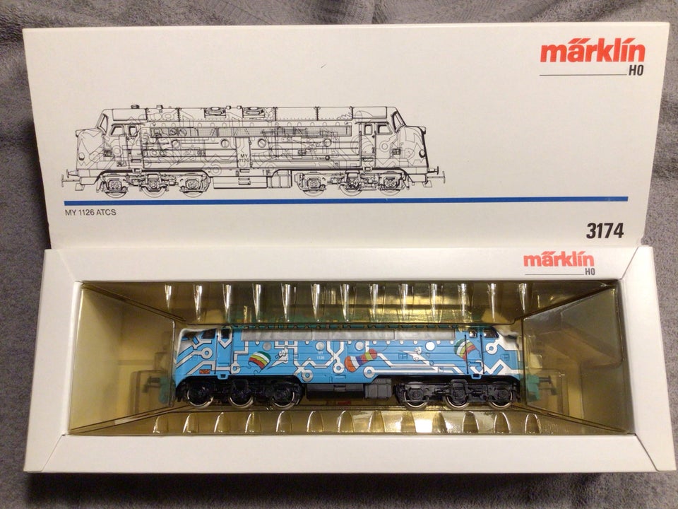 Modeltog, Märklin DSB Grafitti MY,