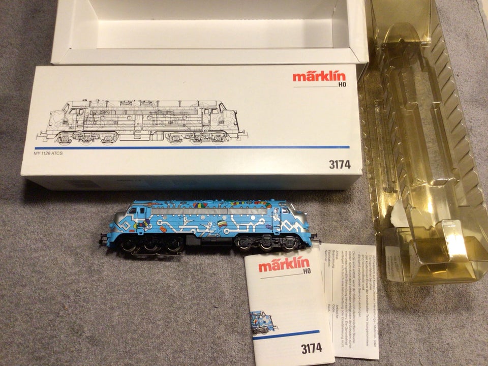 Modeltog, Märklin DSB Grafitti MY,