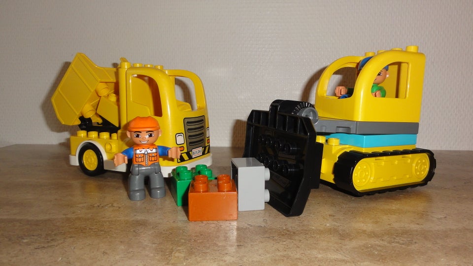 Lego Duplo, H96... Dozer og lastbil