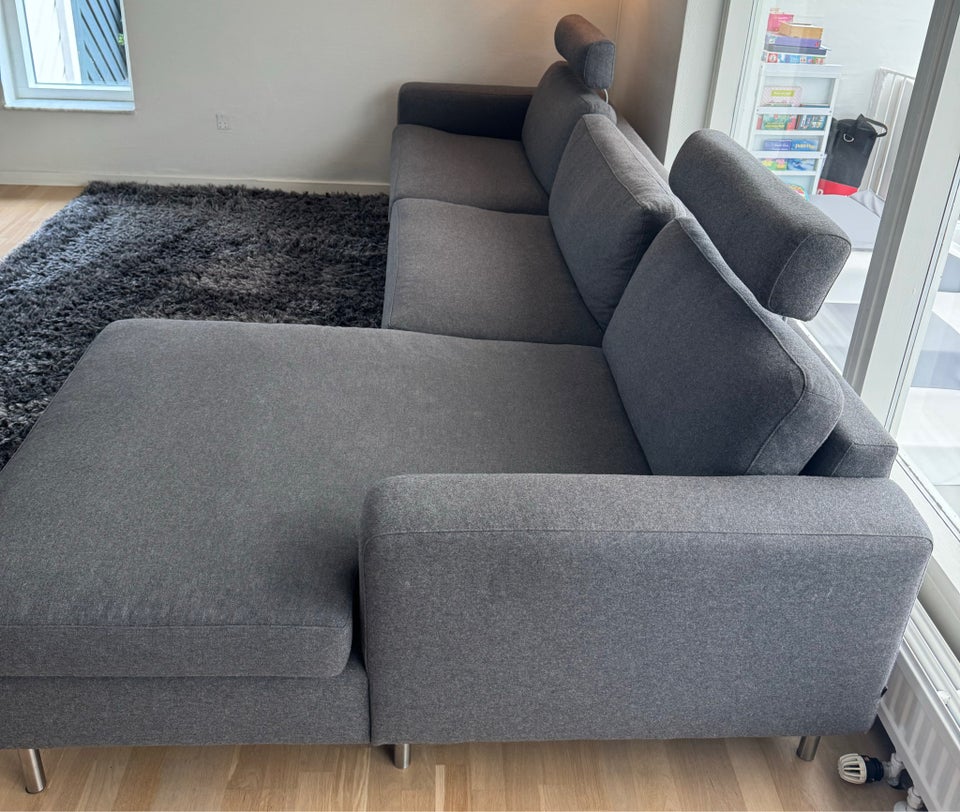 Sofa, uld, 4 pers.