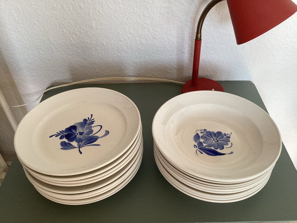 Porcelæn, Tallerkner,