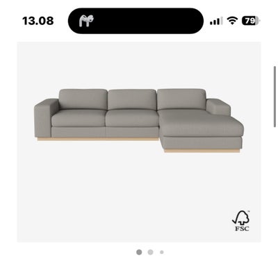 Hjørnesofa Sepia Chaiselongsofa