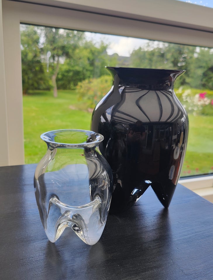 Glas Vase Lin Utzon for Rosendahl