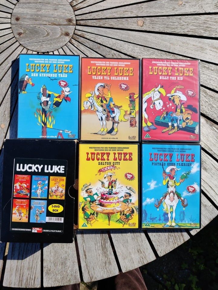 Lucky Luke Box 5 film DVD