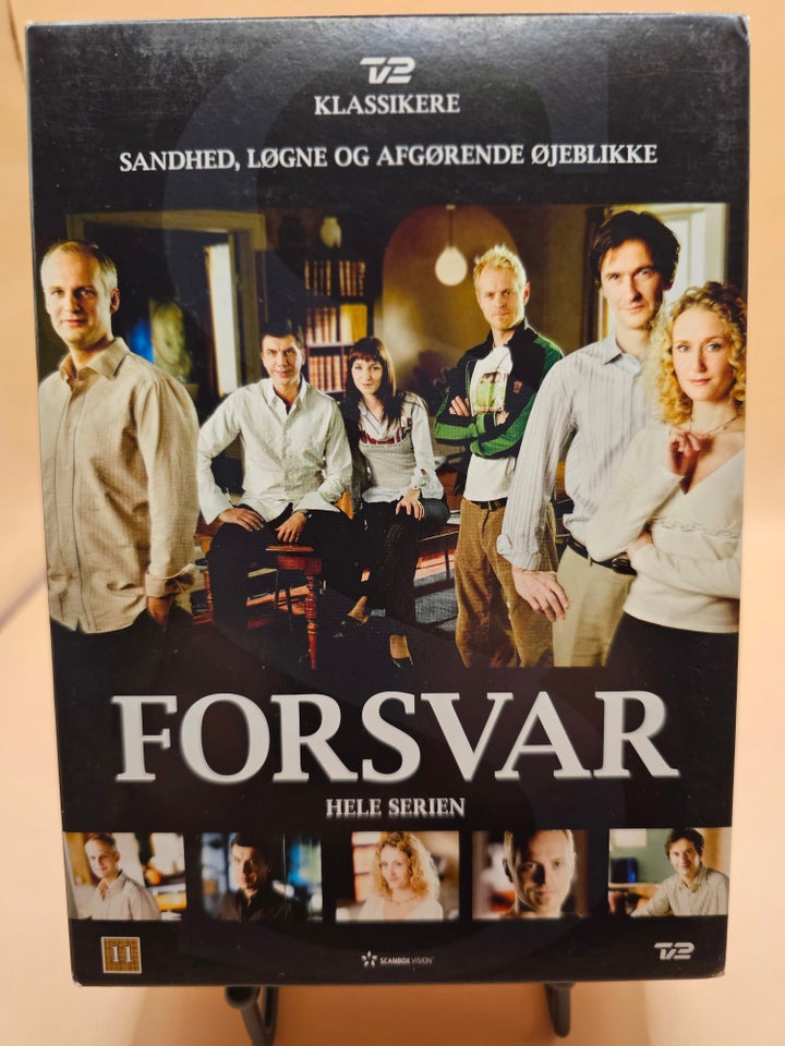 Hele serien - Forsvar, DVD, krimi