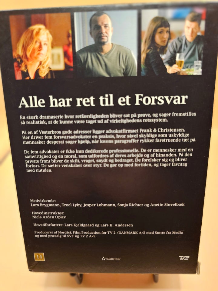 Hele serien - Forsvar, DVD, krimi