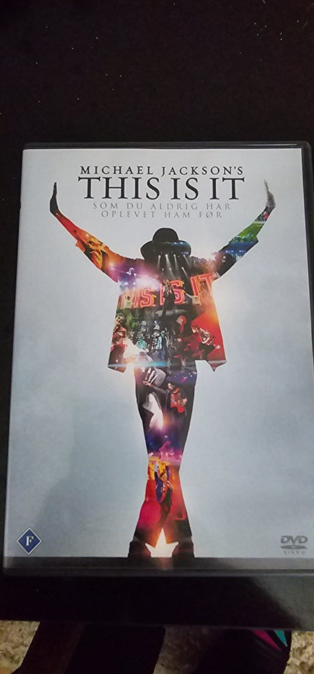 Michael Jackson this is it, DVD,