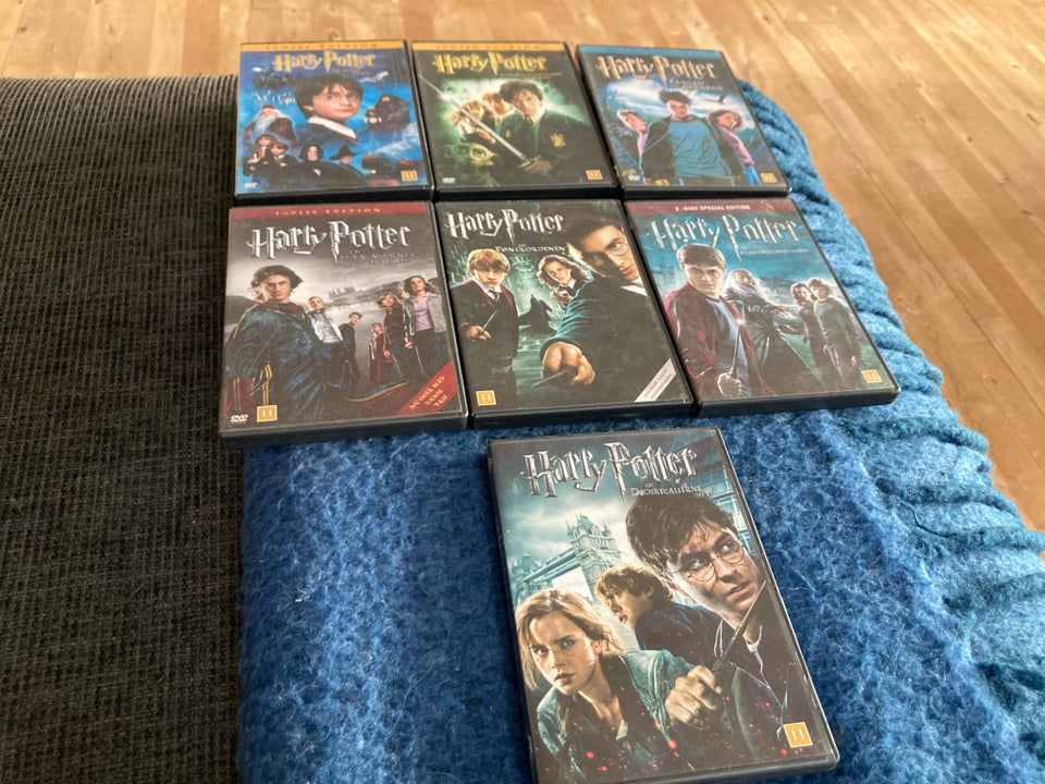 Harry potter, DVD, eventyr