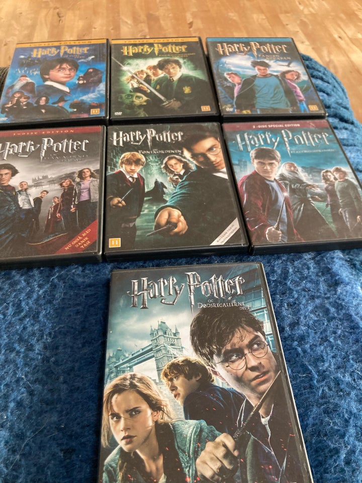 Harry potter, DVD, eventyr