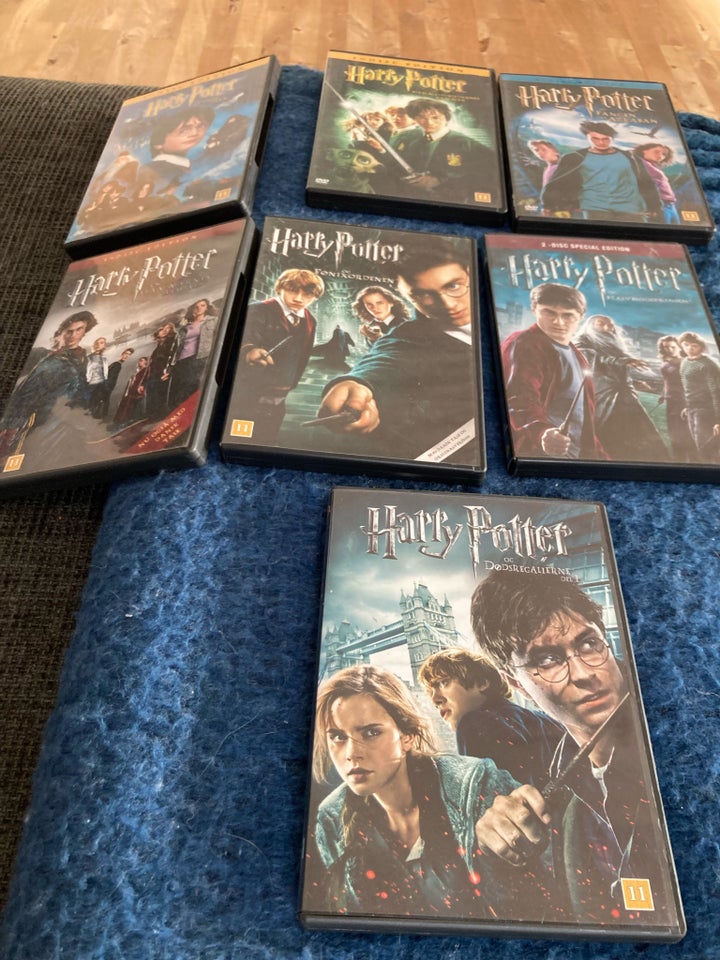 Harry potter, DVD, eventyr