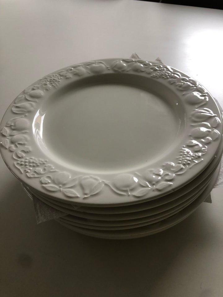 Porcelæn Middagstallerkener