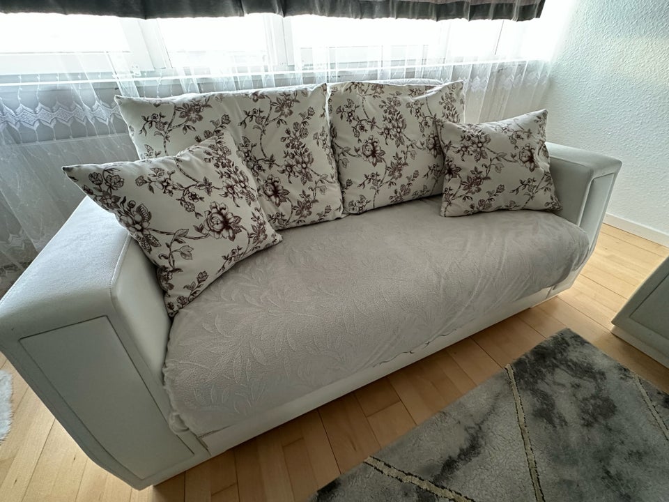 Sofa, alcantara, 7 pers.