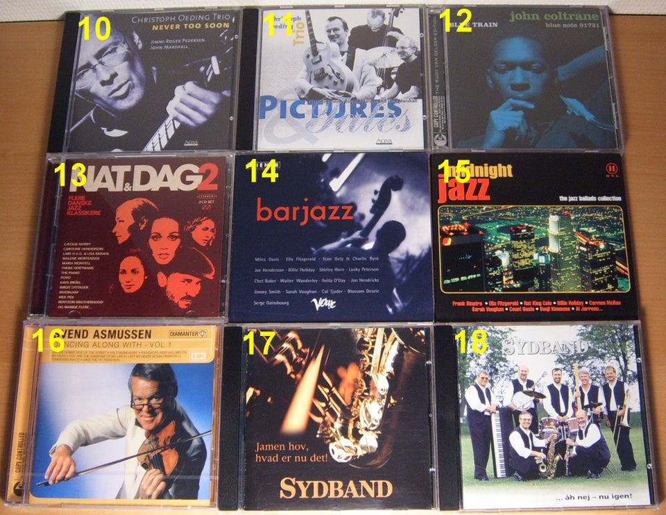 Various: Jazz/Blues CD-albums -