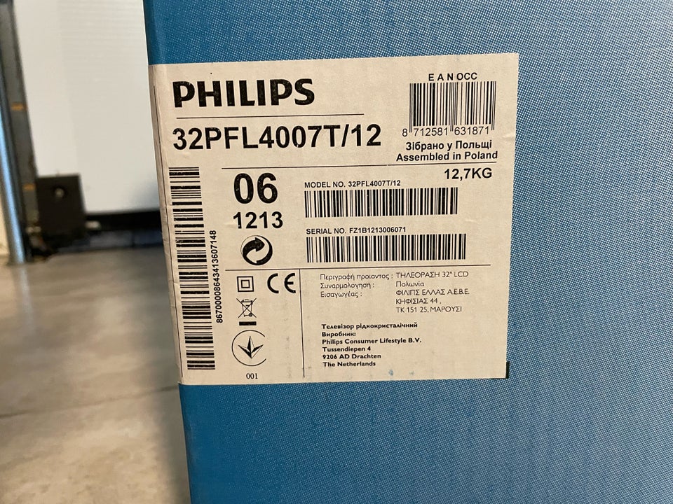 LED, Philips, Smart tv 32