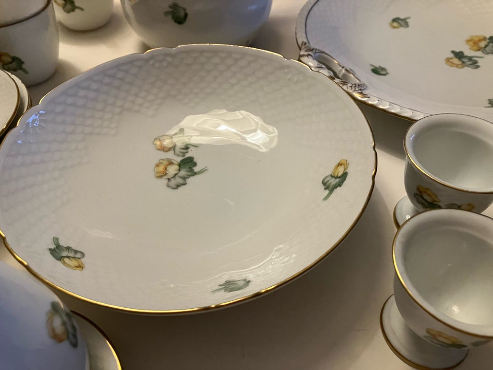 Porcelæn Fad Kande Tallerkner