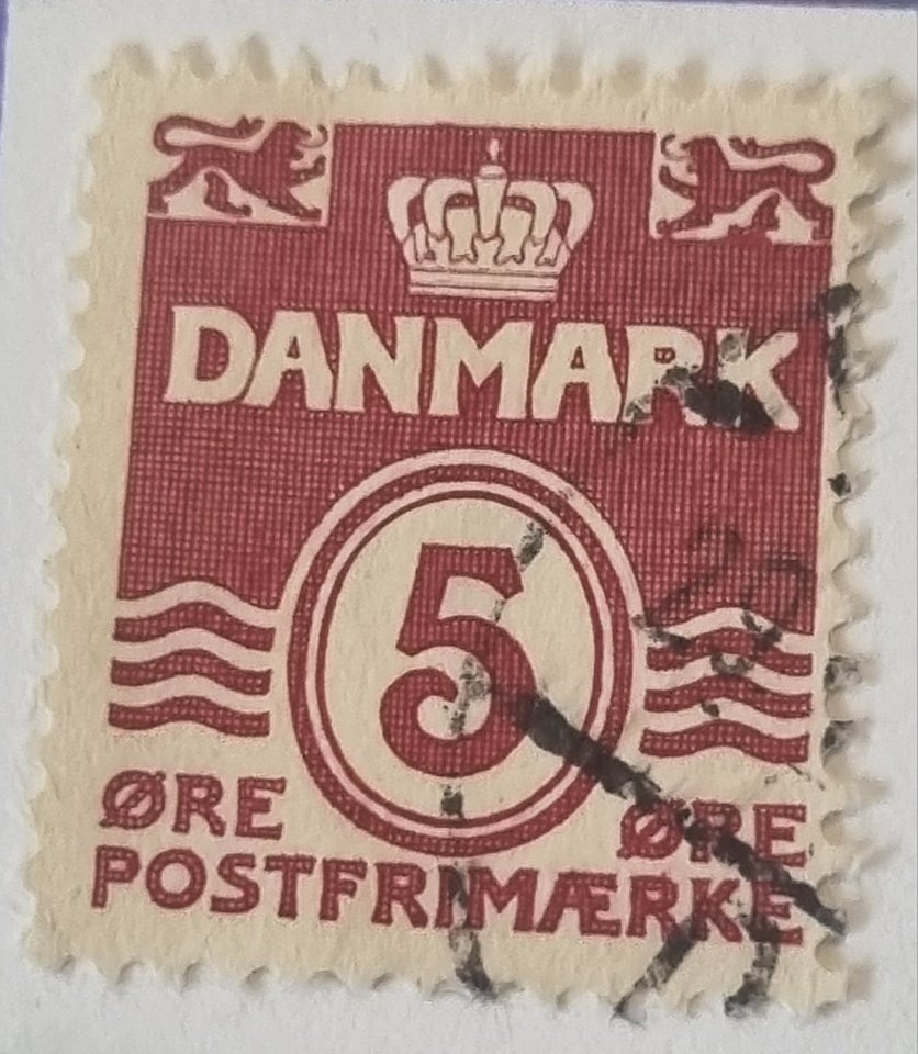 Danmark stemplet Variant