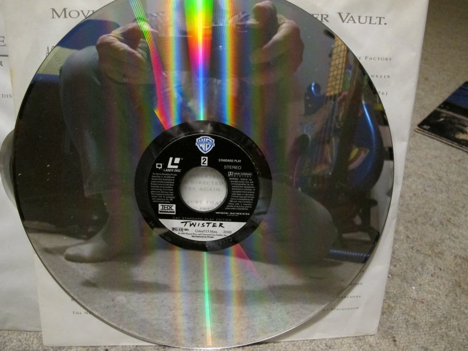 Twister, Laserdisc film, action