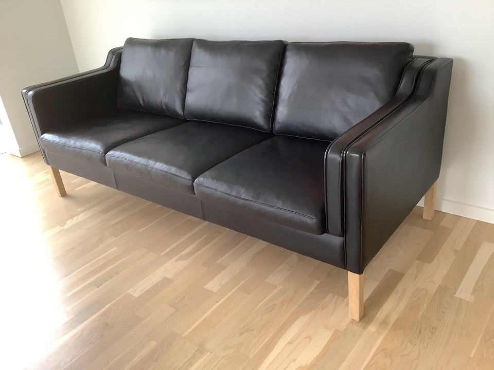 Sofa læder 3 pers